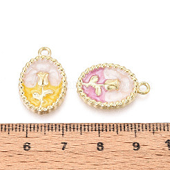 Alloy Enamel Pendants&nbsp;ENAM-N069-03KCG
