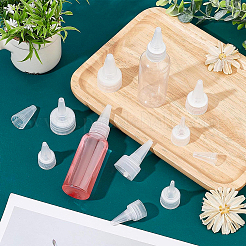 48Pcs 4 Style PP Plastic Bottle Replacement Caps&nbsp;KY-BC0001-24
