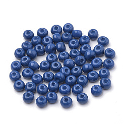 FGB 6/0 Baking Paint Glass Seed Beads&nbsp;SEED-Q025-4mm-N10
