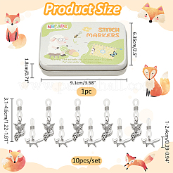 Fox Knitting Tool Alloy Needle Cap&nbsp;DIY-NB00001