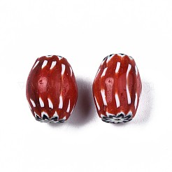 Handmade Millefiori Lampwork Beads&nbsp;LAMP-S197-029