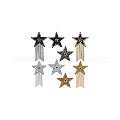 8 Styles Sparkling Rhinestone Iron on Patches&nbsp;DIY-FG0006-26