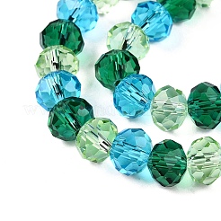 Transparent Glass Beads Strands&nbsp;GLAA-T023-08E
