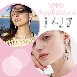 20Pcs Brass Clip-on Earring Findings&nbsp;KK-ME0001-28