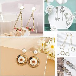 304 Stainless Steel Stud Earring Findings&nbsp;STAS-UN0018-20P
