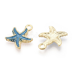 Alloy Enamel Pendants&nbsp;PALLOY-T056-08A