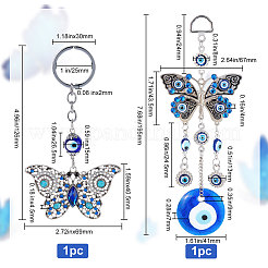 Alloy Pendant Decorations&nbsp;HJEW-GF0001-28