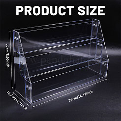 3-Tier Acrylic Display Riser Stands&nbsp;ODIS-WH0043-228A