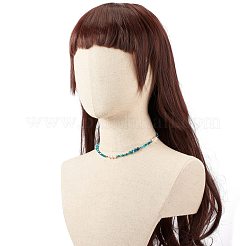 Natural Pearl Beaded Necklace&nbsp;NJEW-JN03765-01