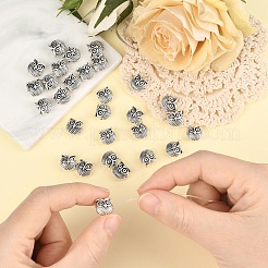30Pcs Tibetan Style Alloy Beads&nbsp;TIBEP-YW0002-10