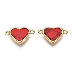 Brass Connector Charms&nbsp;KK-N233-169B-01E