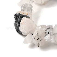 Natural Tourmalinated Quartz Beads Strands&nbsp;G-I283-F15