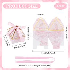 Diamond Shaped Paper Candy Packaging Boxes&nbsp;CON-WH0089-58