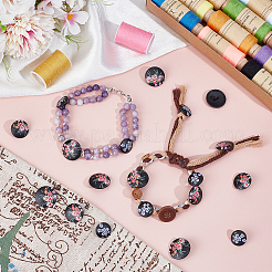 36Pcs 3 Styles Alloy Buttons&nbsp;FIND-OC0013-17
