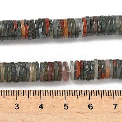 Natural African Bloodstone Beads Strands&nbsp;G-G329-B06-8x1mm