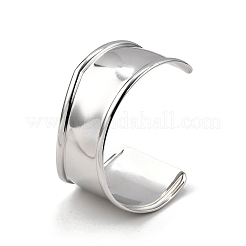 304 Stainless Steel Cuff Bangles&nbsp;BJEW-Z127-01P