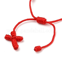 Adjustable Nylon Threads Braided Bracelets&nbsp;BJEW-JB05582-03