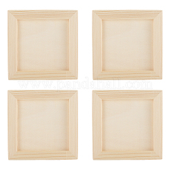 DIY Children Wood Decoration Clay Picture Frame&nbsp;WOOD-WH20008-07E
