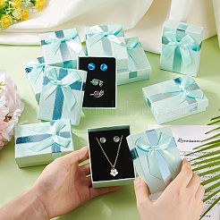 Rectangle Paper Jewelry Gift Boxes with Bowknot&nbsp;LS-CON-TAC0010-89A