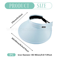 1Pc Polyester Sunscreen Hat&nbsp;AJEW-TA0002-57B