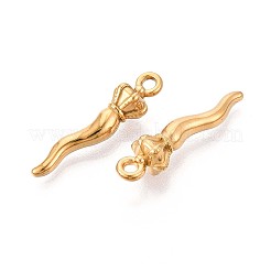304 Stainless Steel Pendants&nbsp;STAS-T065-29G