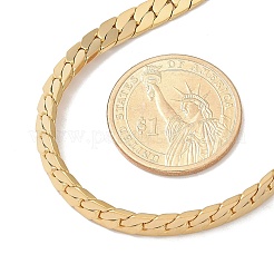 304 Stainless Steel Snake Chain Necklaces for Women&nbsp;NJEW-R012-01G