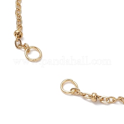 2Pcs 2 Colors 304 Stainless Steel Satellite Chain Bracelet Making&nbsp;AJEW-JB01300