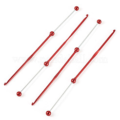 4Pcs DIY Alloy Beadable Crochet Hooks&nbsp;AJEW-TA0003-50A