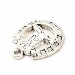 Tibetan Style Alloy Pendants&nbsp;PALLOY-B012-01A-AS