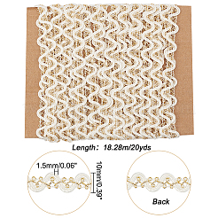 Two Tone Metallic Polyester Lace Trim&nbsp;OCOR-PH0001-92B