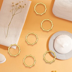6Pcs Alloy Napkin Rings&nbsp;AJEW-CP0009-05G