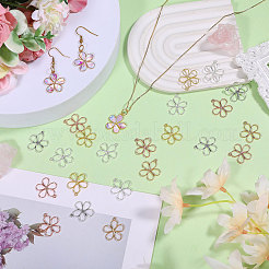 120Pcs 5 Colors Alloy Pendants&nbsp;FIND-FG0005-03