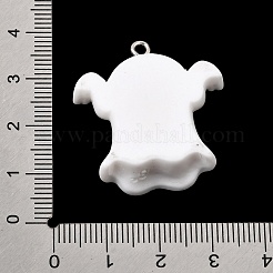 Halloween Printed Opaque Resin Pendants&nbsp;RE-CBAD0A2-07A-P