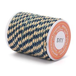 4-Ply Polycotton Cord with Metallic Thread&nbsp;X1-OCOR-Z003-D27