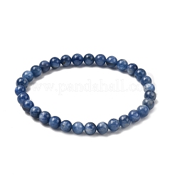 Natural Kyanite Beads Stretch Bracelets for Men Women&nbsp;BJEW-JB12283
