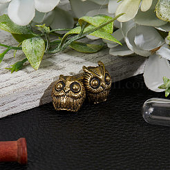 Brass European Beads&nbsp;KK-WH0101-096AG