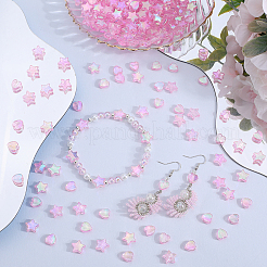 800Pcs 2 Styles Eco-Friendly Transparent Acrylic Beads&nbsp;TACR-SP0001-01C