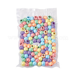 120Pcs 6 Colors Theaceae Wood Bead&nbsp;WOOD-CD0001-07