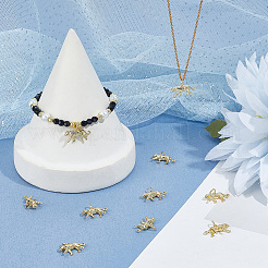 10Pcs Rack Plating Brass Pendants&nbsp;KK-BBC0024-47
