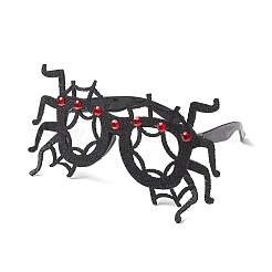 Halloween Plastic & Non-woven Fabric Glitter Glasses Frames&nbsp;AJEW-E053-01J