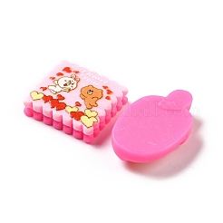 Opaque Resin Decoden Cabochons&nbsp;CRES-M012-02