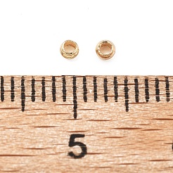 Brass Crimp Beads&nbsp;KK-S509-01KCG-02