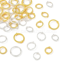 60Pcs 3 Styles Rack Plating Alloy Bead Frames&nbsp;FIND-FS0003-46