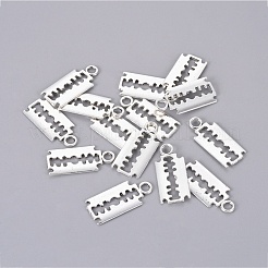 Tibetan Style Alloy Pendants&nbsp;TIBEP-17995-AS-RS