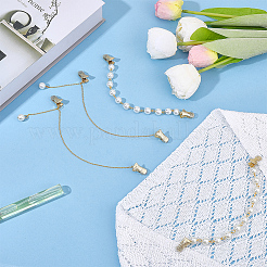 Alloy Cardigan Clips&nbsp;HJEW-PH02447