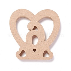 Wooden Table Plate Display Decoration&nbsp;LS-AJEW-C011-01