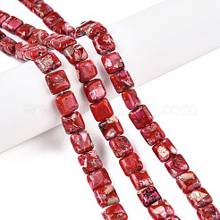Natural Imperial Jasper Beads Strands&nbsp;G-S355-90C-A
