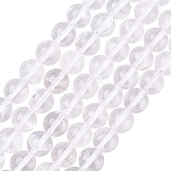 Natural Quartz Crystal Beads Strands&nbsp;X-G-C175-10mm-2