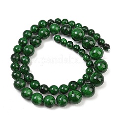 Natural Mashan Jade Graduated Beads Strands&nbsp;GG-CBA2AE1-A08