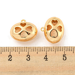 Hollow Brass Pendants&nbsp;KK-P255-04G